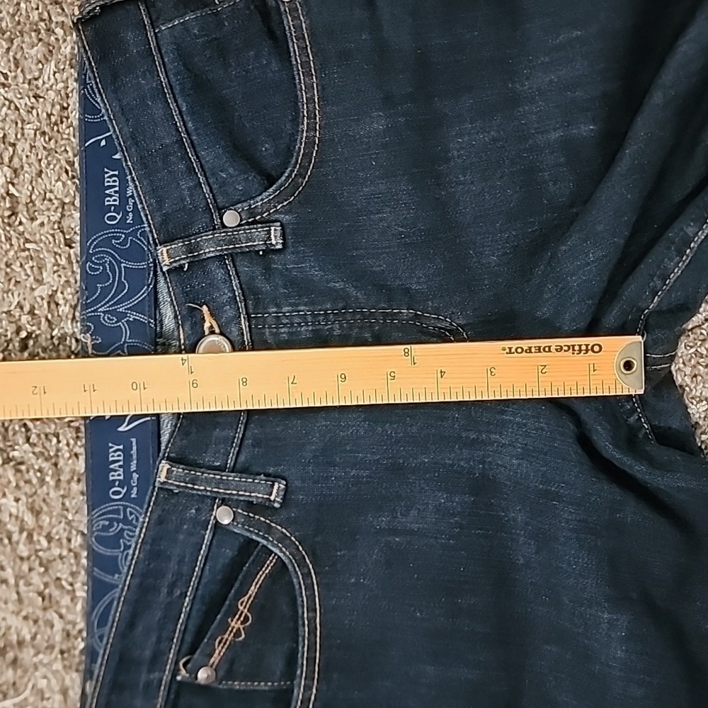 Wrangler Ultimate Riding Q-Baby Mid-Rise Jeans 5/6 × 29/30 ? - Picture 15 of 15